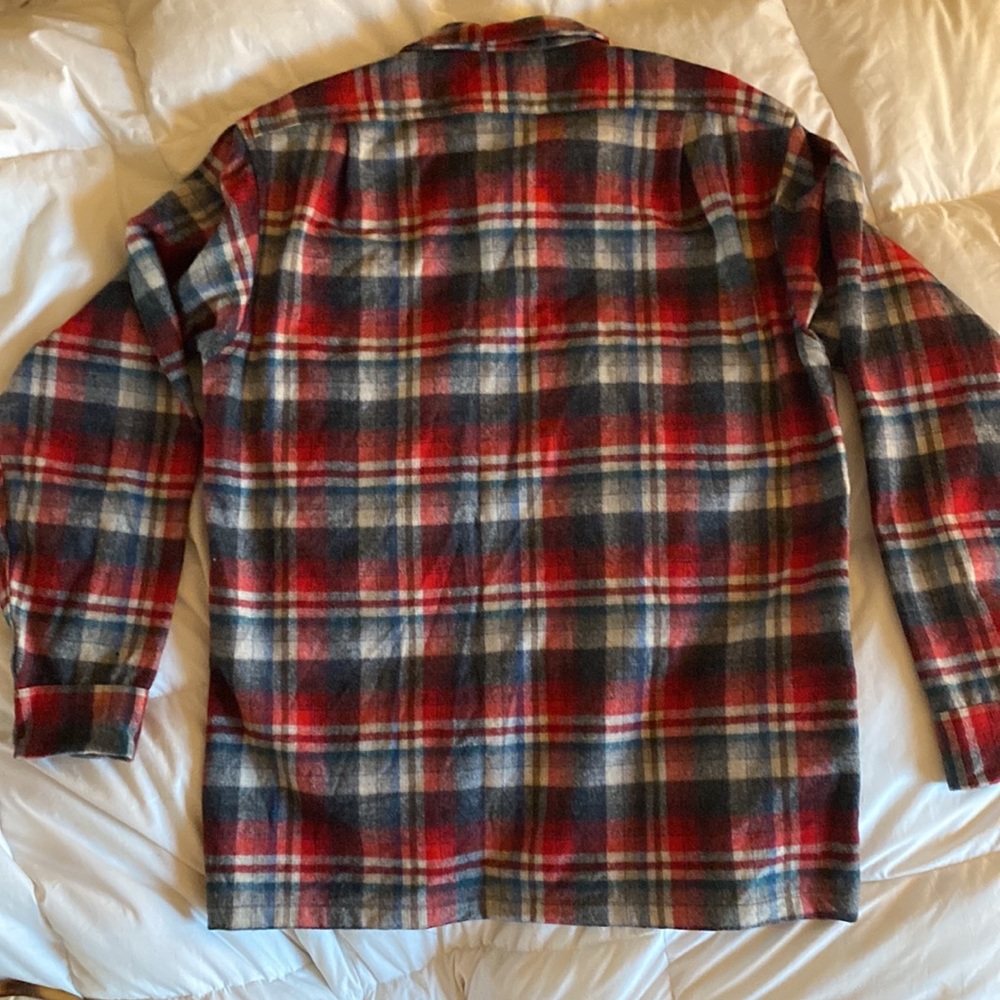 Pendleton Men’s Medium Multicolored Collared Butt… - image 7